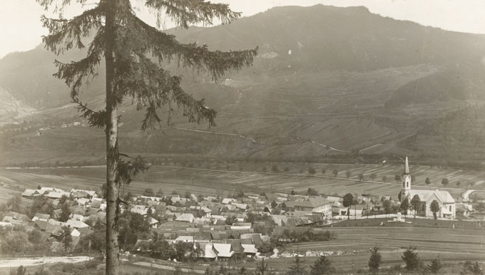 Černová v roku 1935